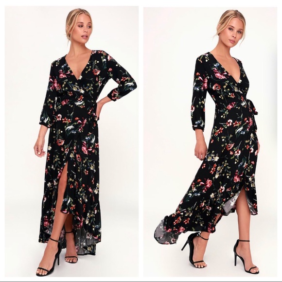 Lulus Dresses & Skirts - Long sleeves floral dress